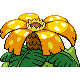 Venusaur shiny back-facing sprite from Pokémon Platinum