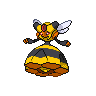Vespiquen front-facing sprite from Pokémon White 2