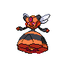 Vespiquen shiny front-facing sprite from Pokémon Black
