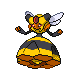 Vespiquen front-facing sprite from Pokémon Diamond