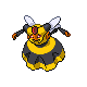Vespiquen front-facing sprite from Pokémon SoulSilver