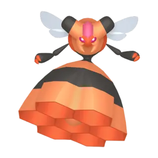 Vespiquen shiny front-facing sprite from Pokémon Y