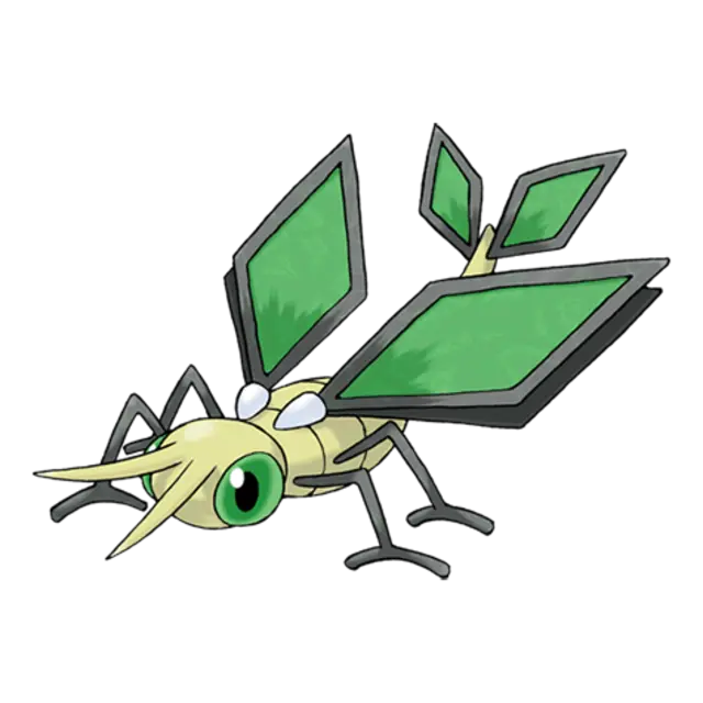 Vibrava, the Vibration Pokémon — Ground/Dragon-type Pokémon official artwork