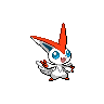 Victini shiny front-facing sprite from Pokémon Black 2