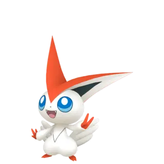 Victini shiny front-facing sprite from Pokémon Moon