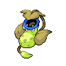 Victreebel shiny front-facing sprite from Pokémon Black