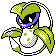 Victreebel shiny front-facing sprite from Pokémon Silver