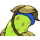 Victreebel shiny back-facing sprite from Pokémon SoulSilver