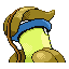 Victreebel shiny back-facing sprite from Pokémon Sapphire