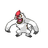 Vigoroth front-facing sprite from Pokémon Black 2