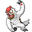Vigoroth front-facing sprite from Pokémon Emerald