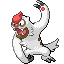 Vigoroth front-facing sprite from Pokémon Ruby
