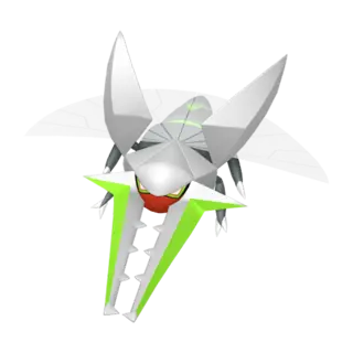 Vikavolt shiny front-facing sprite from Pokémon Ultra Moon