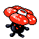 Vileplume front-facing sprite from Pokémon Crystal