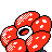 Vileplume back-facing sprite from Pokémon Silver