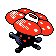 Vileplume front-facing sprite from Pokémon Silver