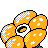 Vileplume shiny back-facing sprite from Pokémon Silver
