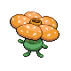Vileplume shiny front-facing sprite from Pokémon SoulSilver