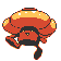 Vileplume front-facing sprite from Pokémon Yellow