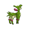 Virizion back-facing sprite from Pokémon Black 2