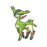 Virizion front-facing sprite from Pokémon White
