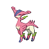 Virizion shiny front-facing sprite from Pokémon White