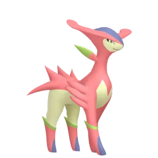Virizion shiny front-facing sprite from Pokémon Scarlet