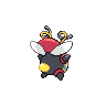Volbeat back-facing sprite from Pokémon Black 2