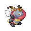 Volbeat front-facing sprite from Pokémon Emerald