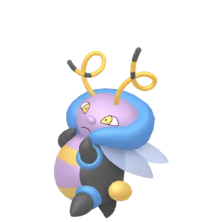 Volbeat shiny front-facing sprite from Pokémon Scarlet/Violet: The Teal Mask