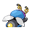 Volbeat shiny back-facing sprite from Pokémon Ruby
