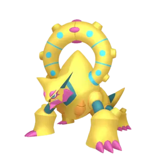 Volcanion shiny front-facing sprite from Legends Za