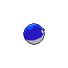 Voltorb shiny back-facing sprite from Pokémon White 2