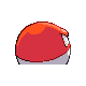 Voltorb back-facing sprite from Pokémon Diamond