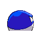 Voltorb shiny back-facing sprite from Pokémon Diamond