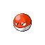 Voltorb front-facing sprite from Pokémon Emerald