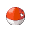 Voltorb back-facing sprite from Pokémon FireRed