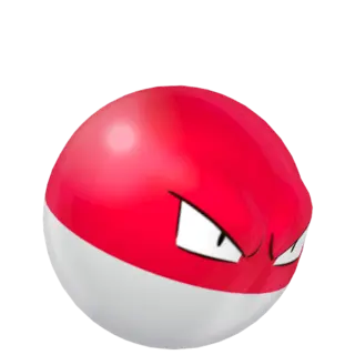Voltorb front-facing sprite from Pokémon Alpha Sapphire