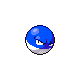 Voltorb shiny front-facing sprite from Pokémon Platinum