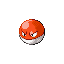 Voltorb front-facing sprite from Pokémon Sapphire