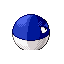 Voltorb shiny back-facing sprite from Pokémon Sapphire