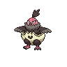 Vullaby front-facing sprite from Pokémon Black