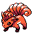 Vulpix front-facing sprite from Pokémon Crystal