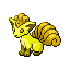 Vulpix shiny front-facing sprite from Pokémon Ruby
