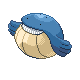 Wailmer front-facing sprite from Pokémon Pearl