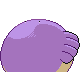 Wailmer shiny back-facing sprite from Pokémon HeartGold