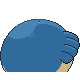 Wailmer back-facing sprite from Pokémon Platinum
