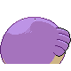 Wailmer shiny back-facing sprite from Pokémon Platinum