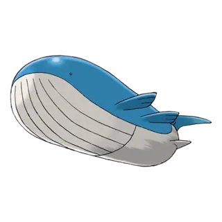 Wailord official artwork