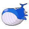 Wailord front-facing sprite from Pokémon Black
